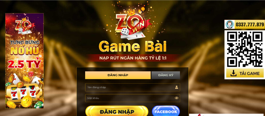 Cổng game đổi thưởng Zowin